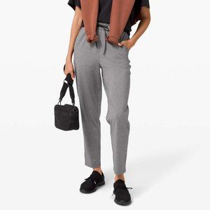Lululemon Keep Moving Pant 7/8 | High-Rise Heathered Black